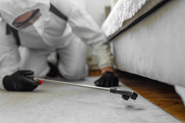 Professional Cockroach Control technician working in North Bend, OR